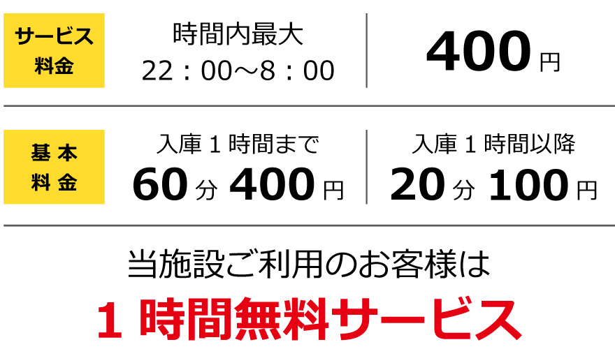 提携駐車場有り